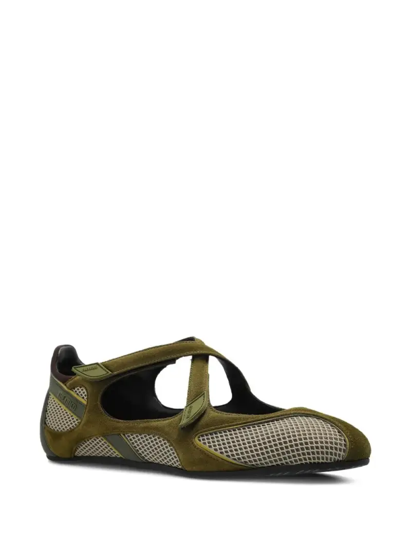 The Attico Ballerine Verde 4022701 miniatura 2