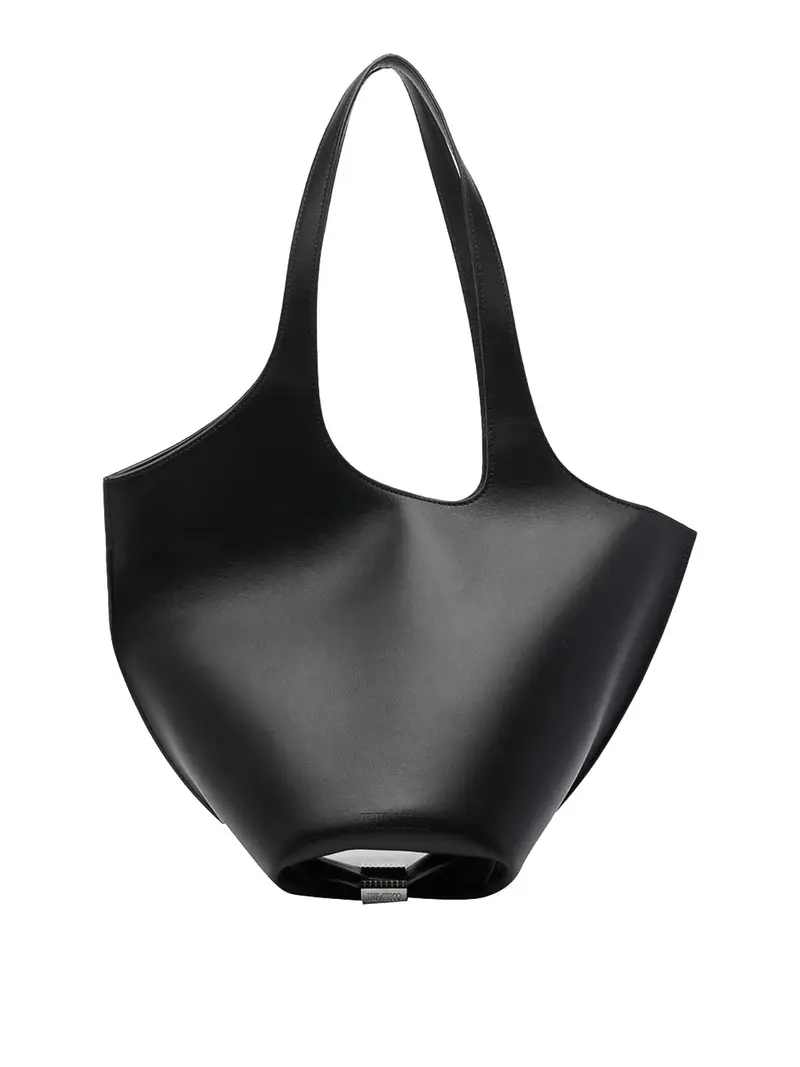 Borsa a tracolla La Scoop media nera Nero