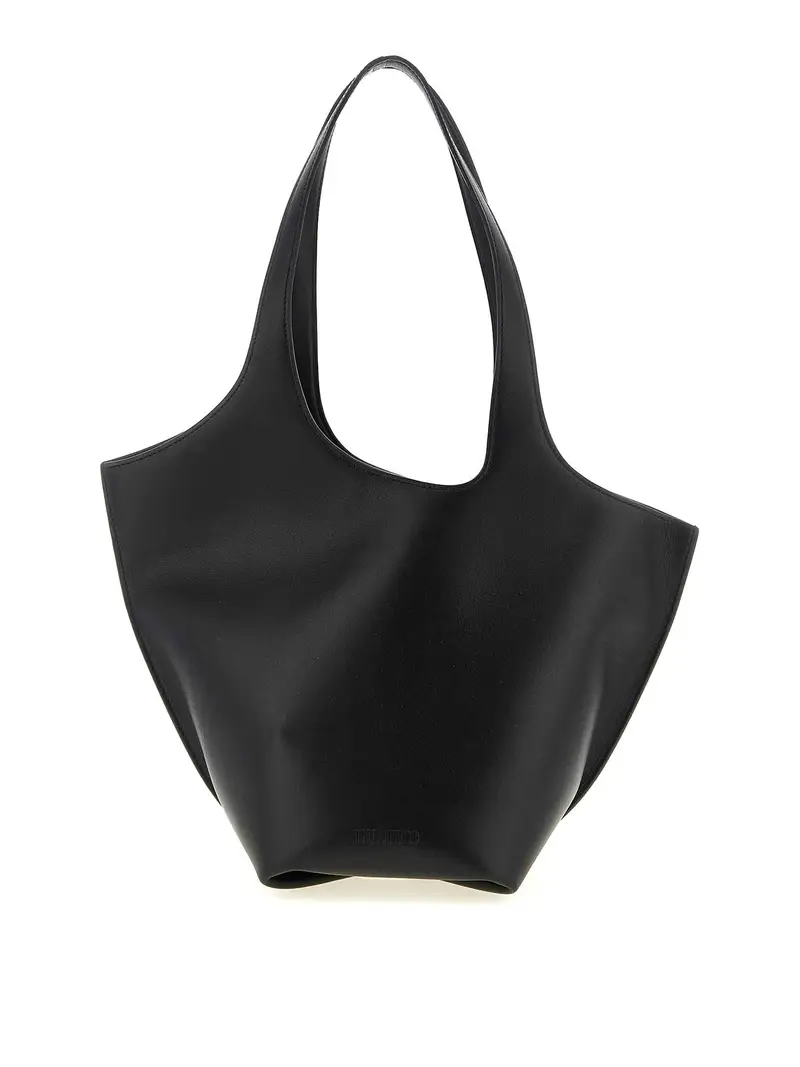 Borsa a tracolla media La Scoop Nero