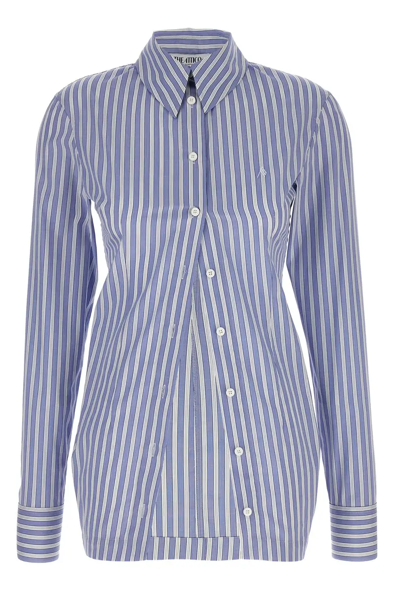 Camicia A Righe Multi