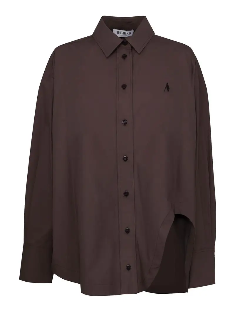 Camicia Marrone Scuro