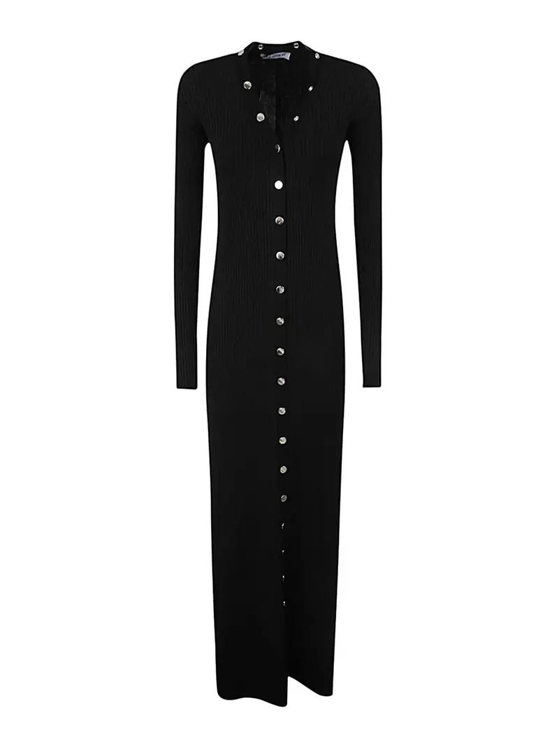 The Attico Cardigan Nero 3383959