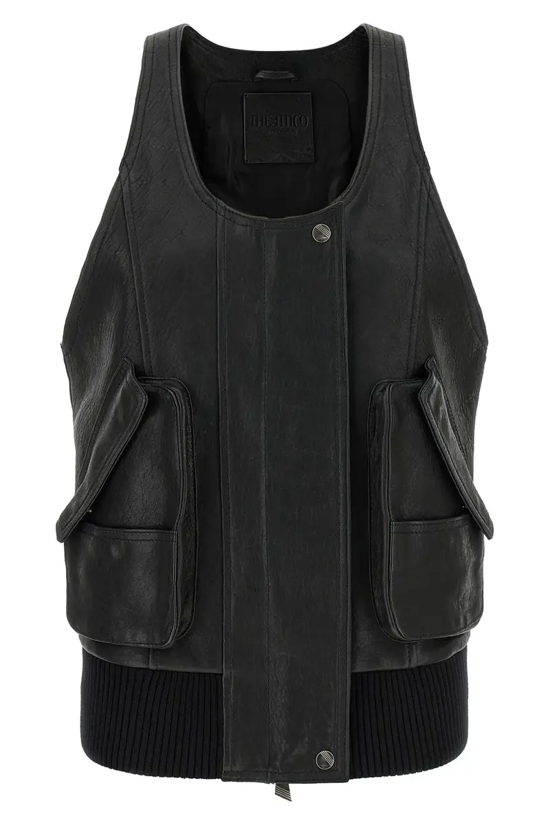 The Attico Gilet Nero 3968231