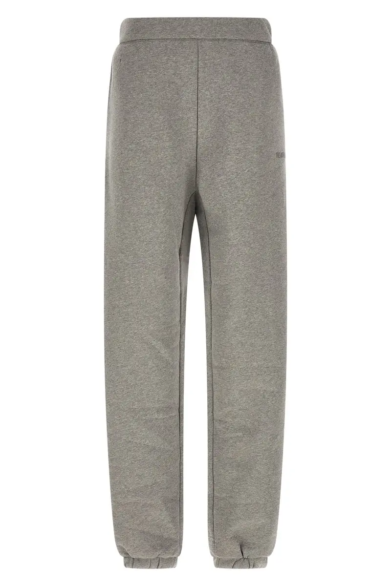 Jogging Ricamo Logo Grigio