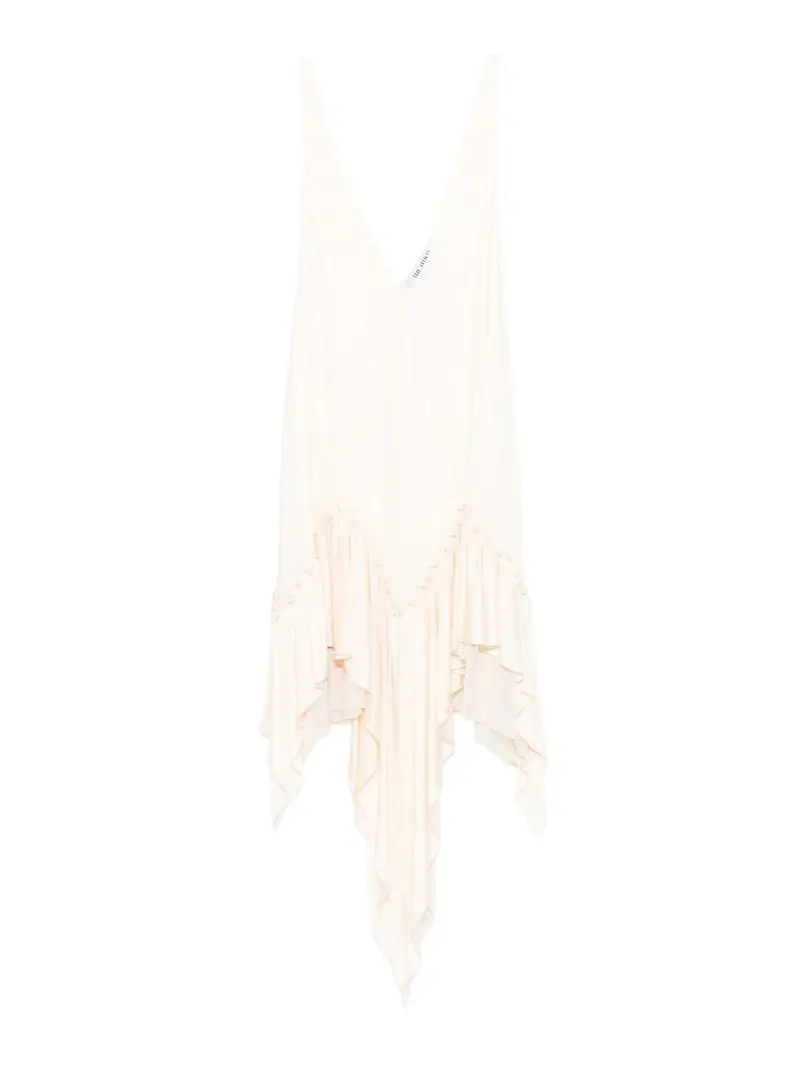 Mini abito Georgette Bianco