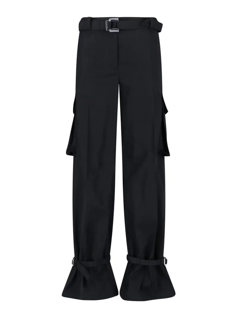 The Attico Pantaloni cargo Nero 4007796