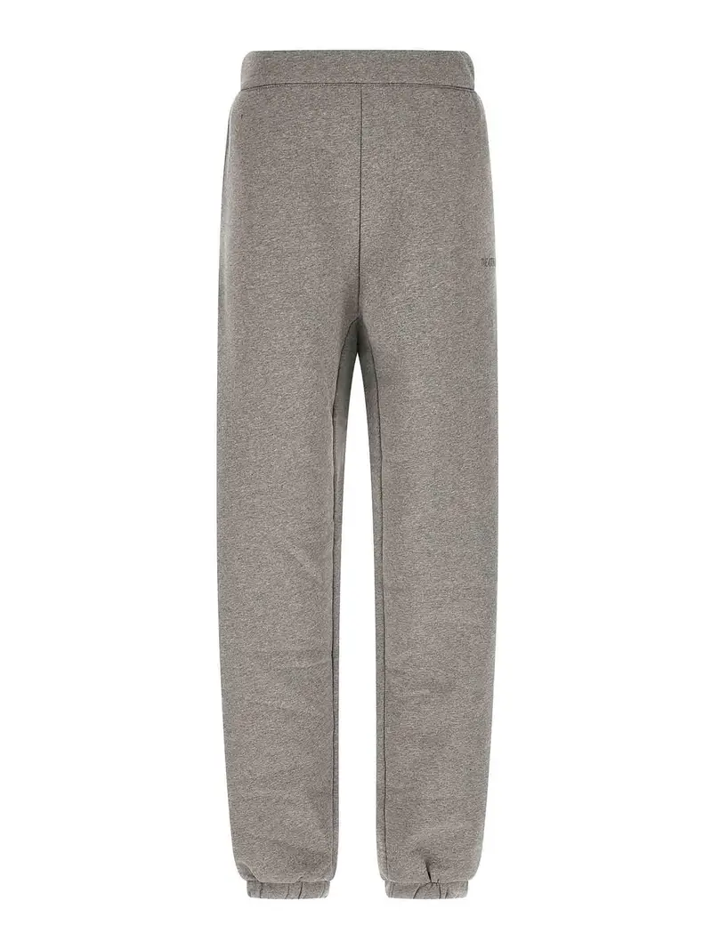 Pantaloni da jogging con logo ricamato Grigio