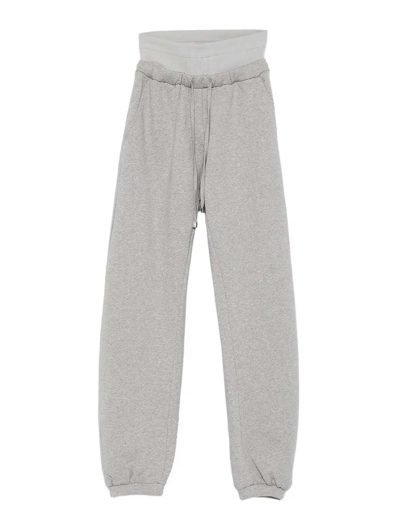 Pantaloni della tuta in cotone Grigio