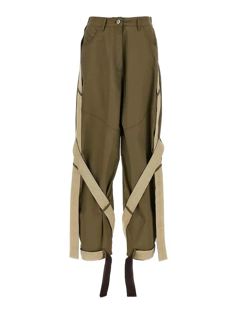 Pantaloni militari Verde