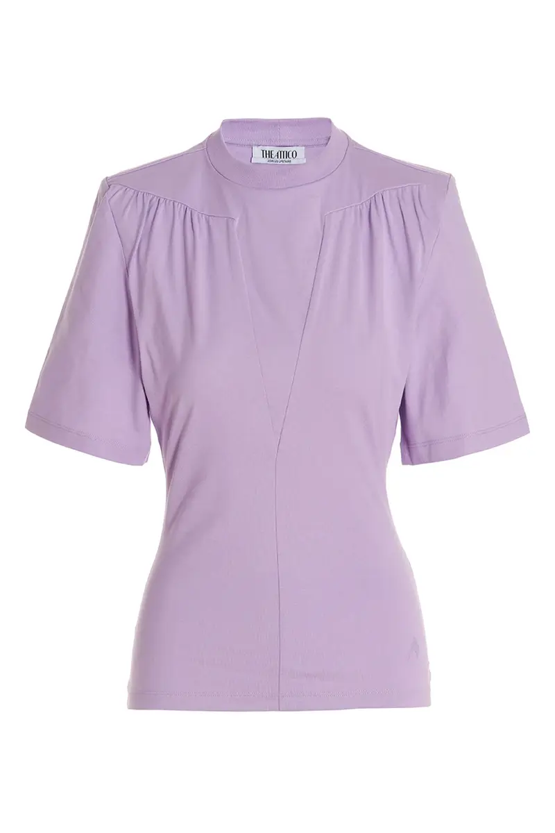 The Attico T-shirt Viola 4352129