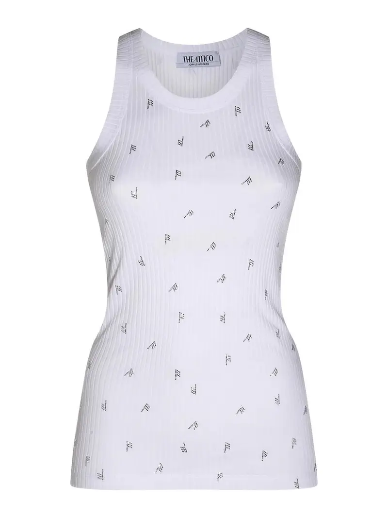 The Attico Top Bianco 3261143
