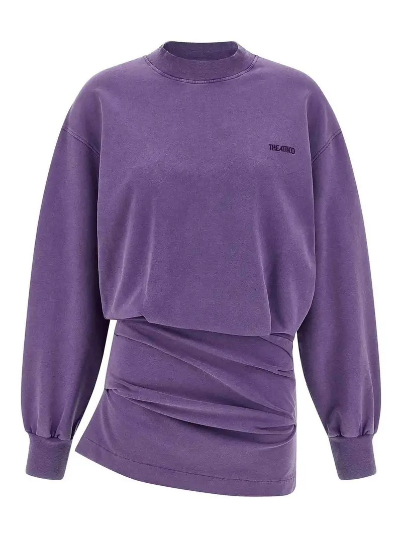 Vestito in felpa sbiadita Viola