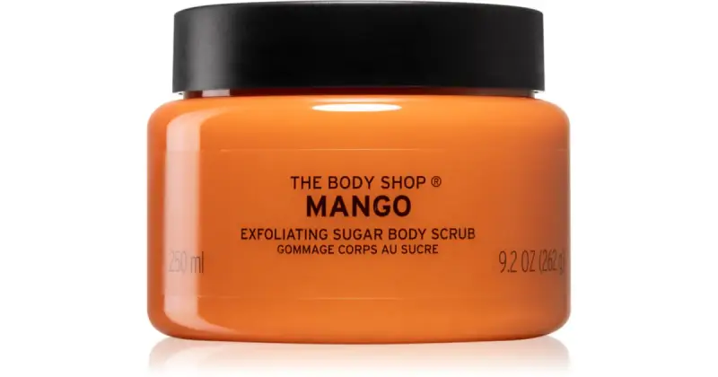 scrub rinfrescante corpo con olio di mango 240 ml