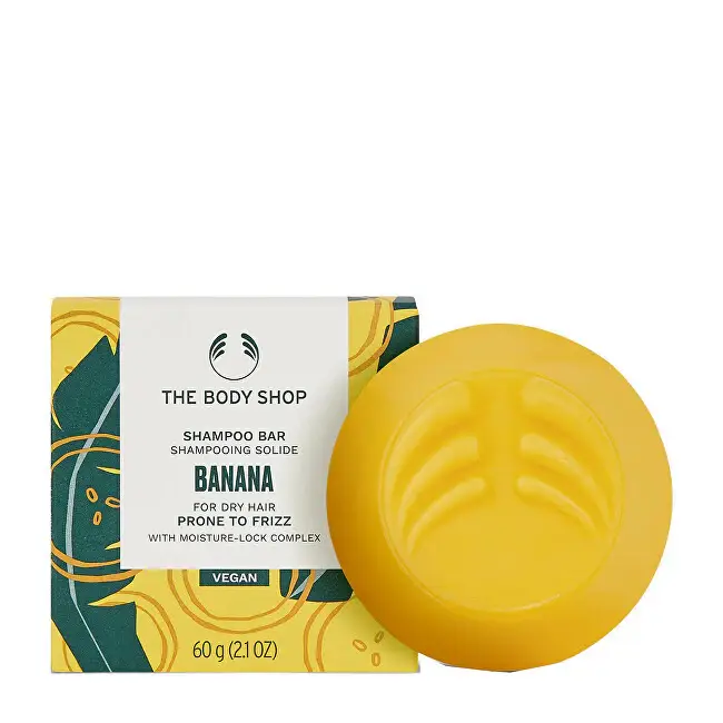 Shampoo solido per capelli crespi Banana 60 g