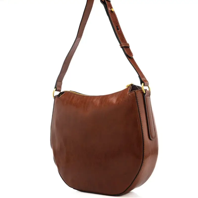 The Bridge Borsa a tracolla Donna Marrone 2103332 miniatura 3