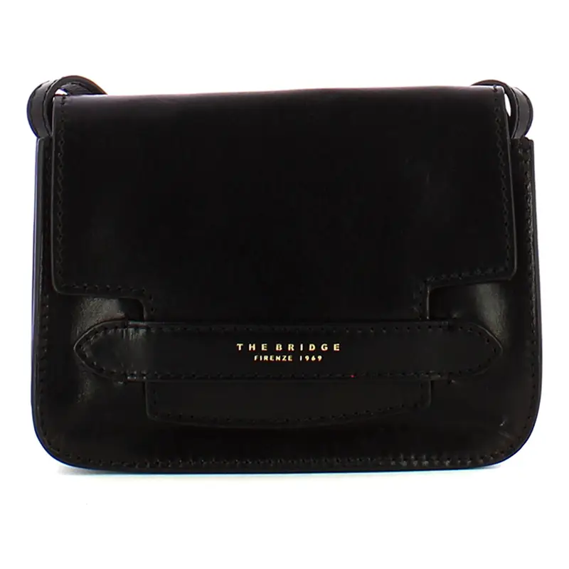 The Bridge BORSA donna LUCREZIA CROSSBODY 30 04192001 30 NERO ABB. ORO