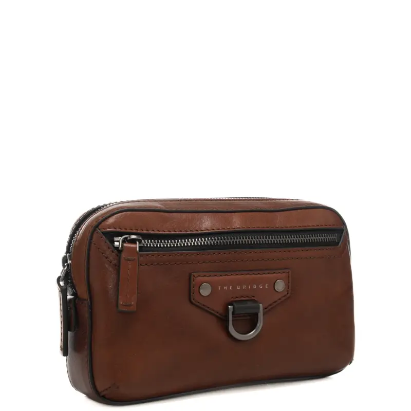 The Bridge Pochette Uomo Marrone 3448479 miniatura 2