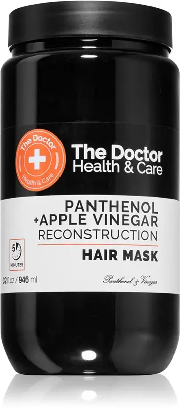 Panthenol + Apple Vinegar Reconstruction maschera rigenerante intensa per capelli 946 ml