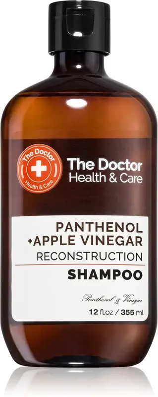 Panthenol + mela Vinegar shampoo ricostituente con pantenolo 355 ml