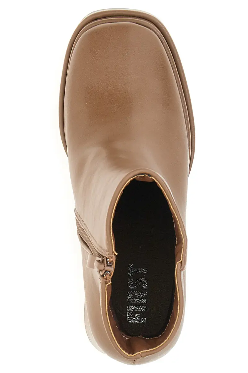 Ankle Boots Platform The First 906 Khaki [KHAKI] miniatura 5