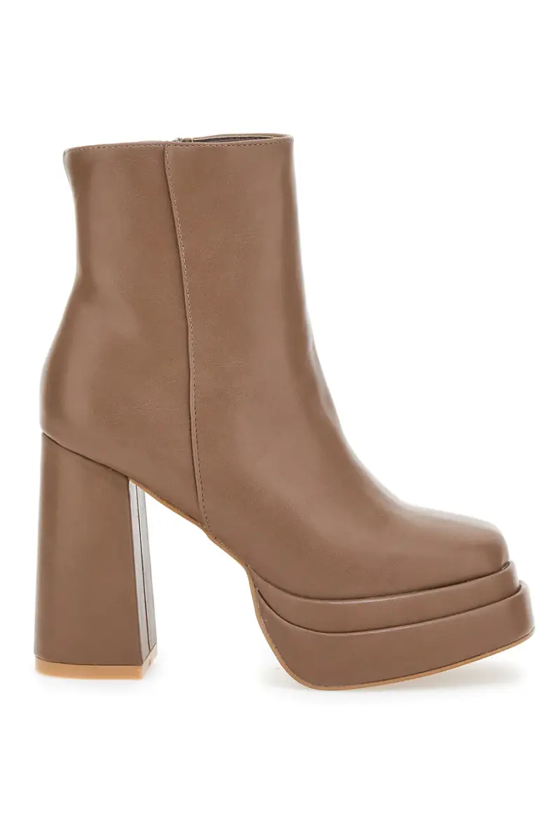 Ankle Boots Platform The First 906 Khaki [KHAKI]