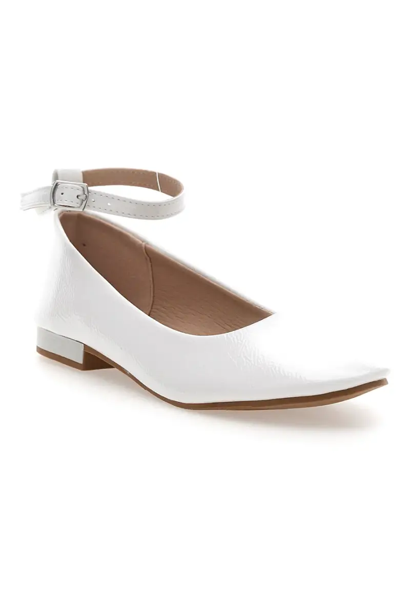 THE FIRST Ballerine Donna Bianco 4338065 miniatura 2