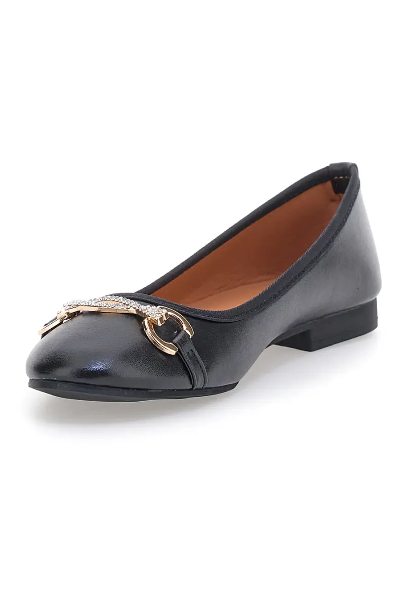 THE FIRST Ballerine Nero 4338400 miniatura 3