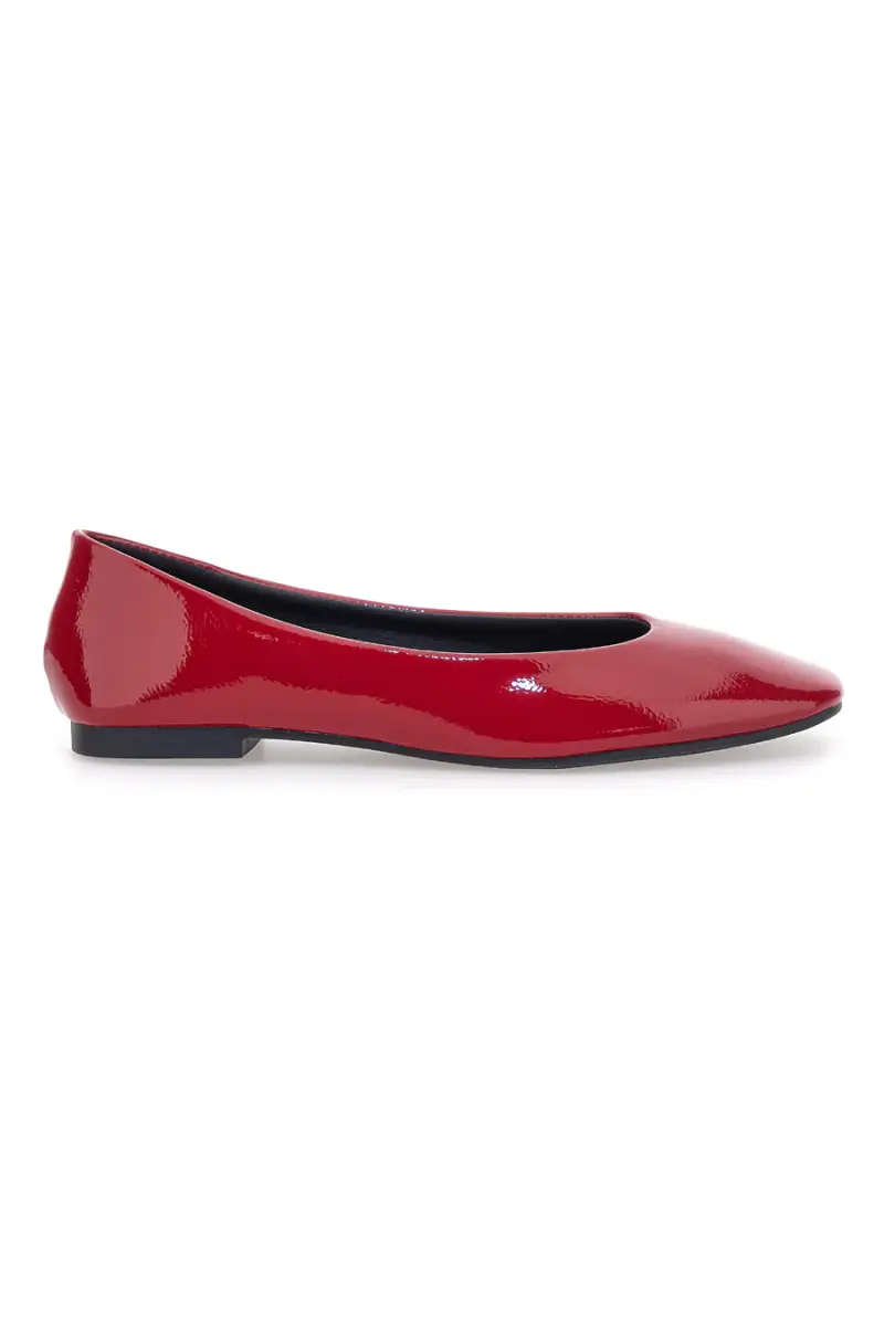 Ballerine rosse vernice The First IDEA13 da Donna [ROSSO]