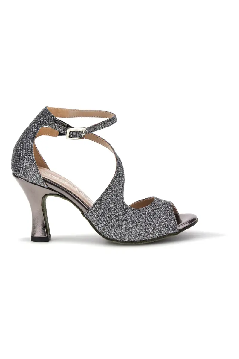 Sandali Canna di fucile glitter con tacco alto The First Dance 6514 [CANNA DI FUCILE]