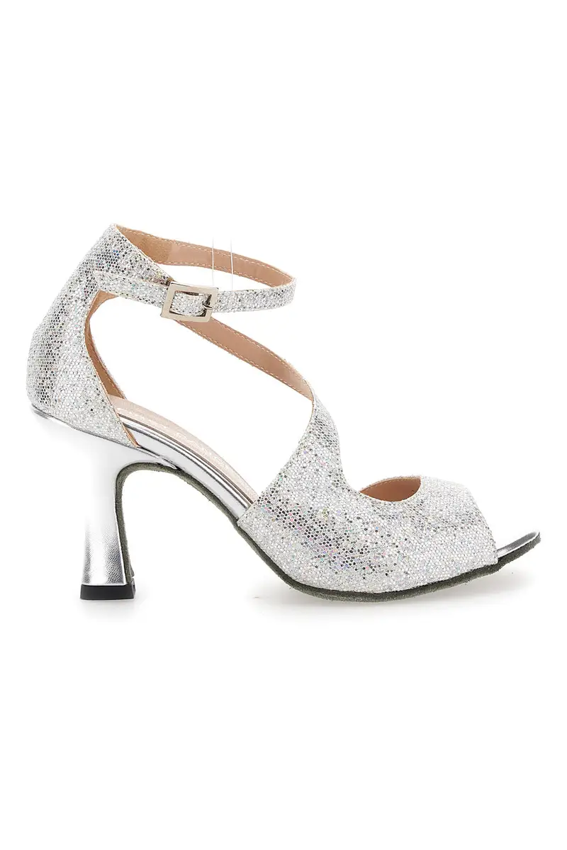 Scarpe da ballo argento con cinturino THE FIRST DANCE 4514 [ARGENTO]