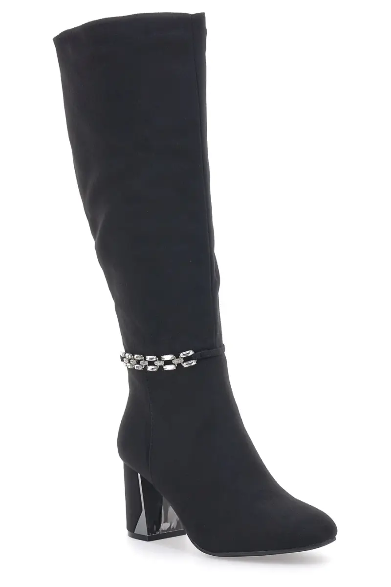 THE FIRST Stivaletti con tacco Nero 4338378 miniatura 2