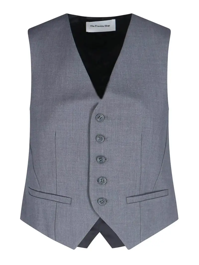The Frankie Shop Gilet Grigio 3860400