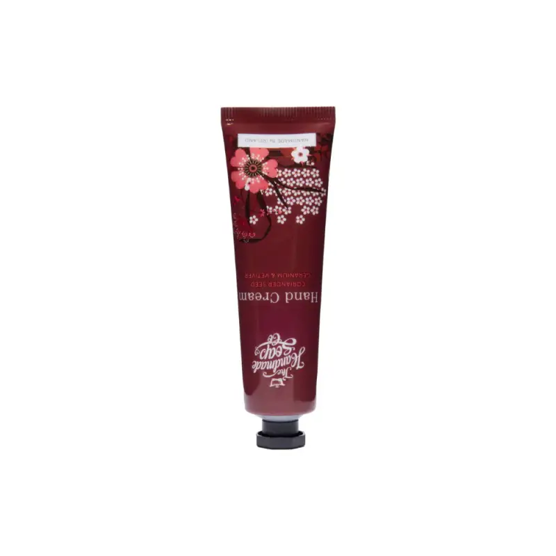 Crema per le mani - Tubo, Semi di Coriandolo, Geranio & Vetiver (30 g)