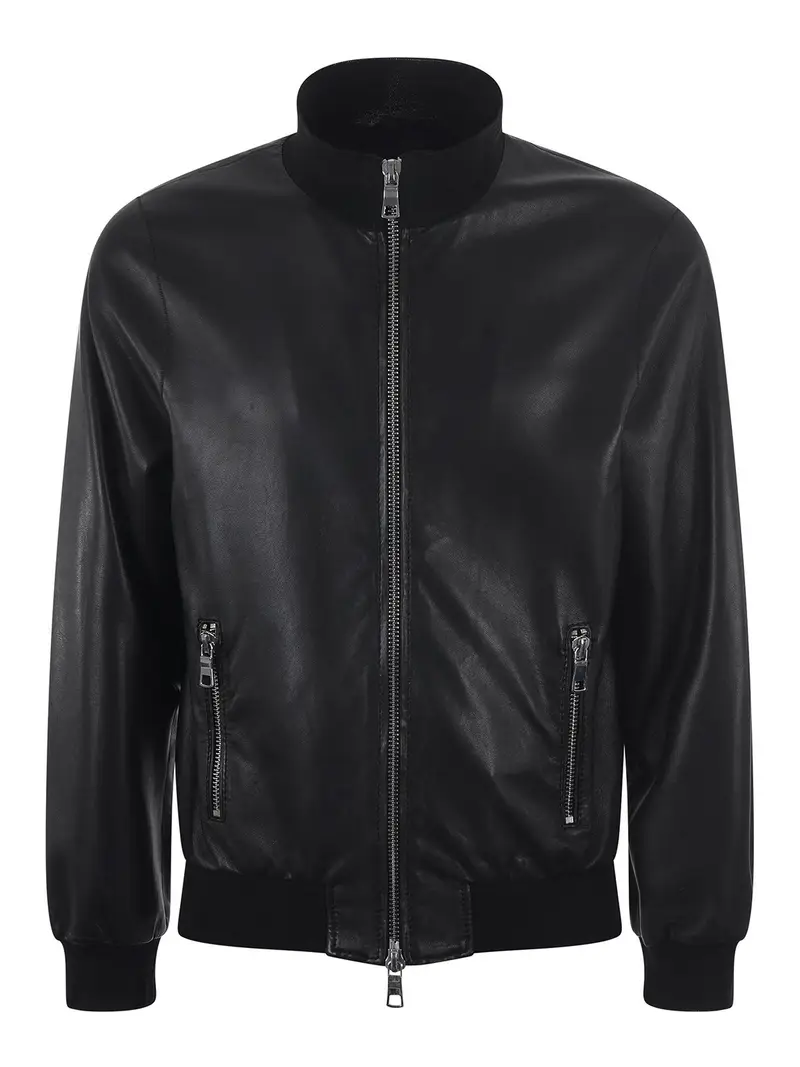 La giacca di pelle jack Nero