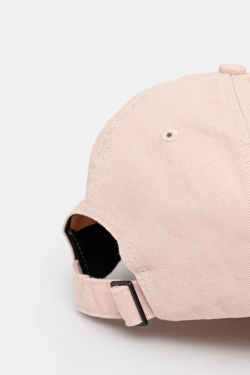 berretto da baseball in cotone colore rosa con applicazione AMHA30011K miniatura 3