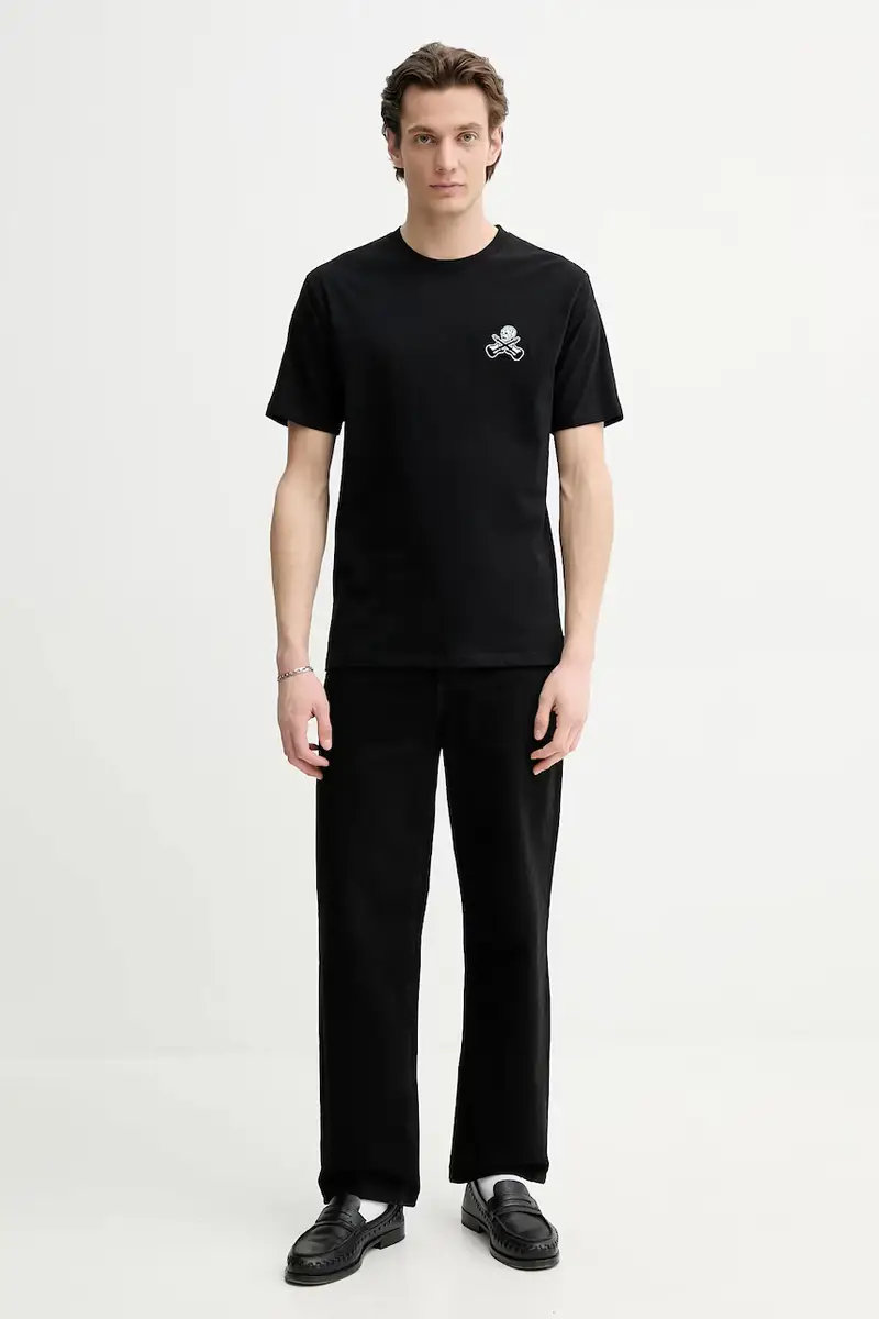 The Kooples T-shirt Uomo Nero 3336760 miniatura 2