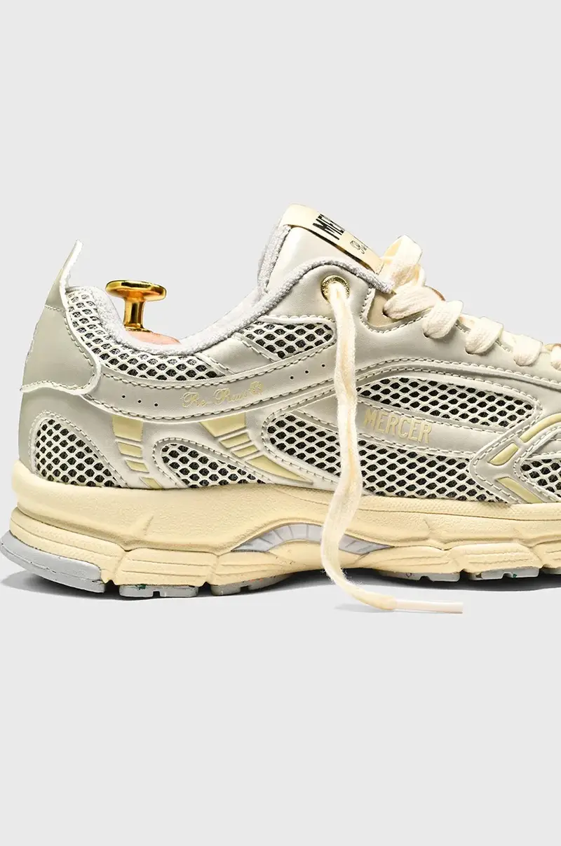 sneakers The Re-Run Champagne colore beige ME243001 101 miniatura 2