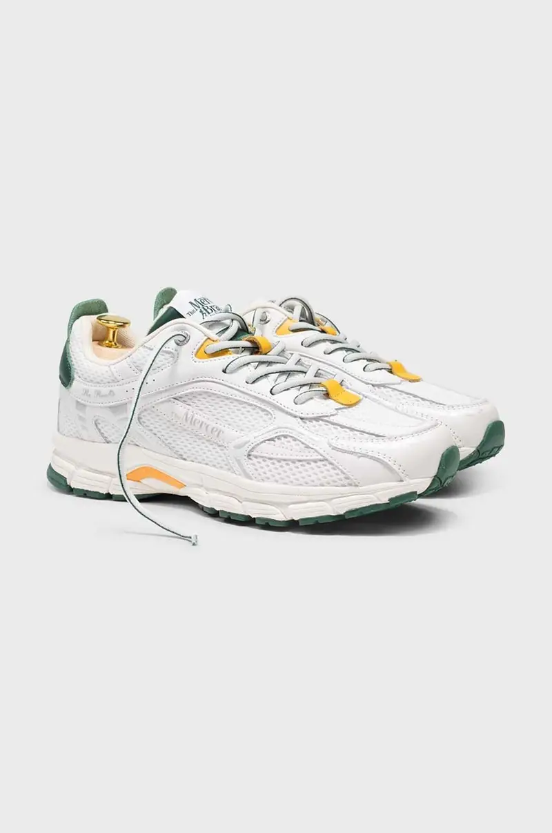 sneakers The Re-Run City colore bianco ME241001 miniatura 2