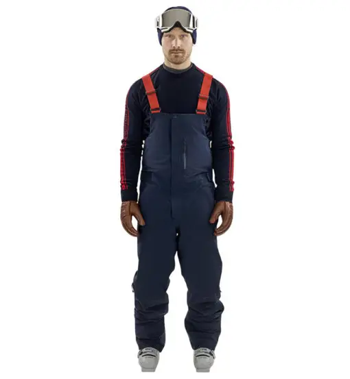 3L Hybrid Shell Bib - pantaloni da sci - uomo Blue