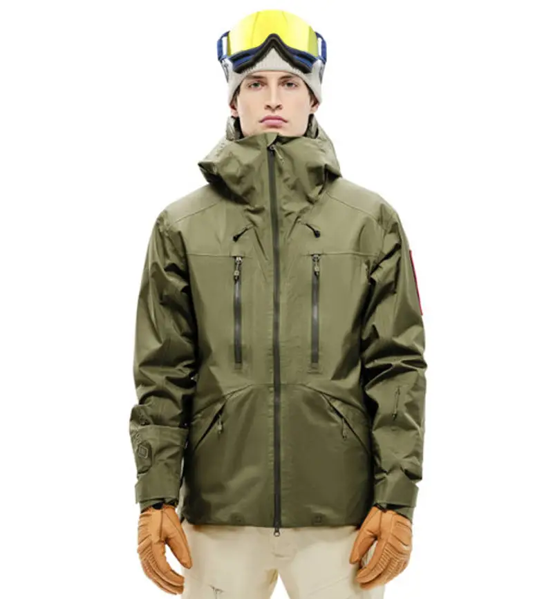 Gore-Tex ePE 3L M - giacca da sci - uomo Green