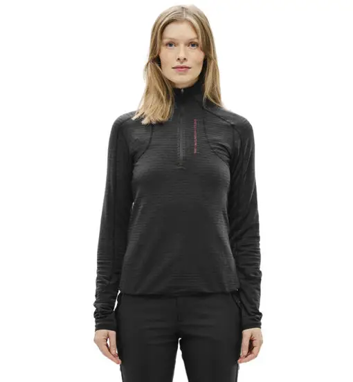 Light Tech Fleece Half Zip W - felpa in pile - donna Black