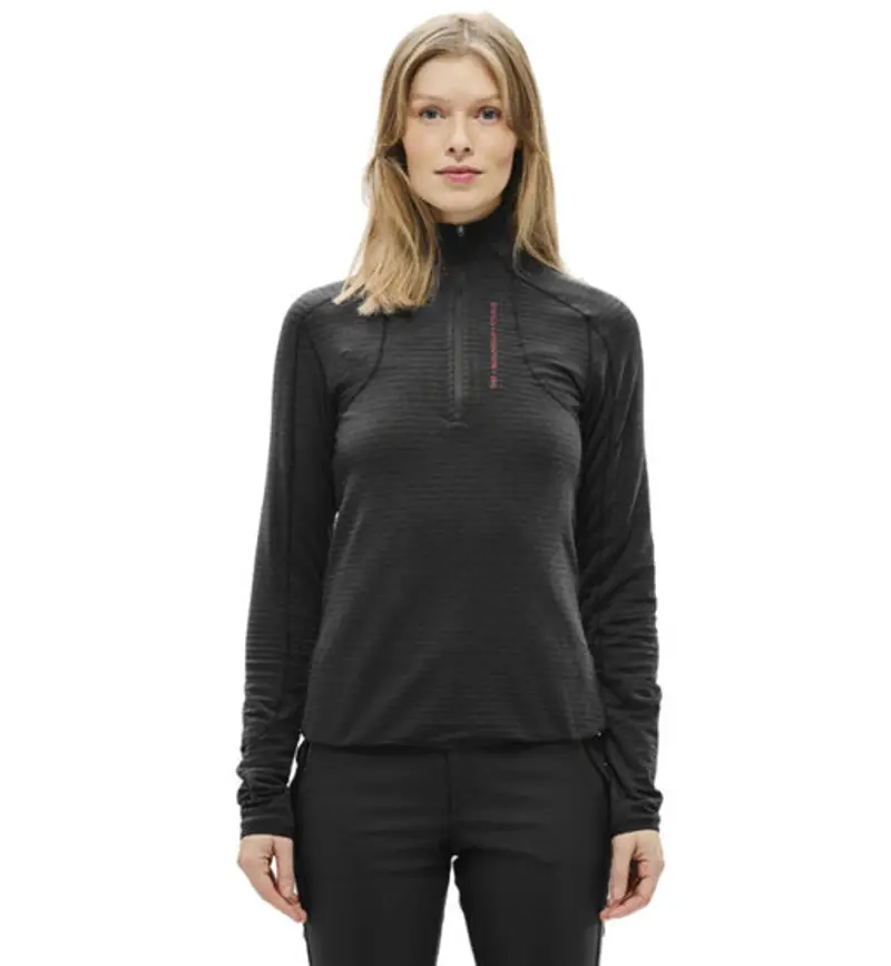 Light Tech Fleece Half Zip W - felpa in pile - donna Black