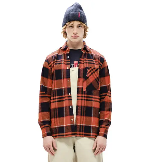 Overshirt - camicia maniche lunghe - uomo Red