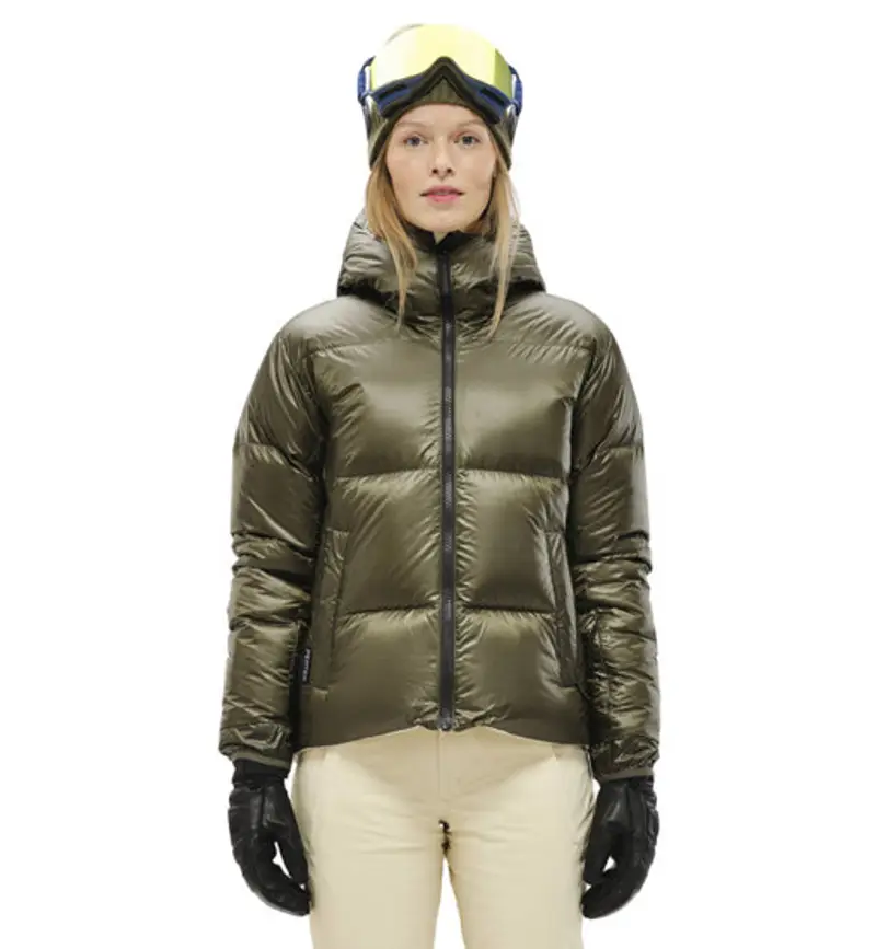 Pertex Reversible Tecno Down W - giacca piumino - donna Green