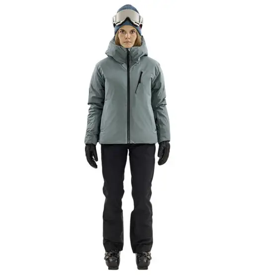 Pertex Reversible Tecno Down W - giacca piumino - donna Grey