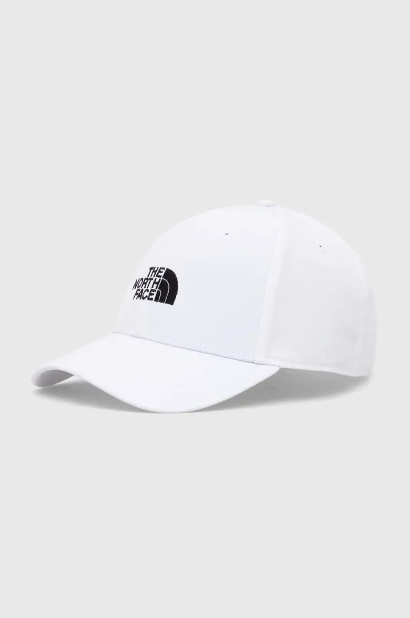 berretto da baseball Recycled 66 Classic Hat colore bianco con applicazione NF0A4VSVFN41