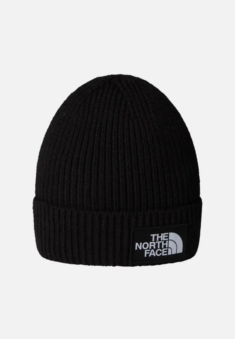 Berretto di lana Salty Lined nero per uomo e donna