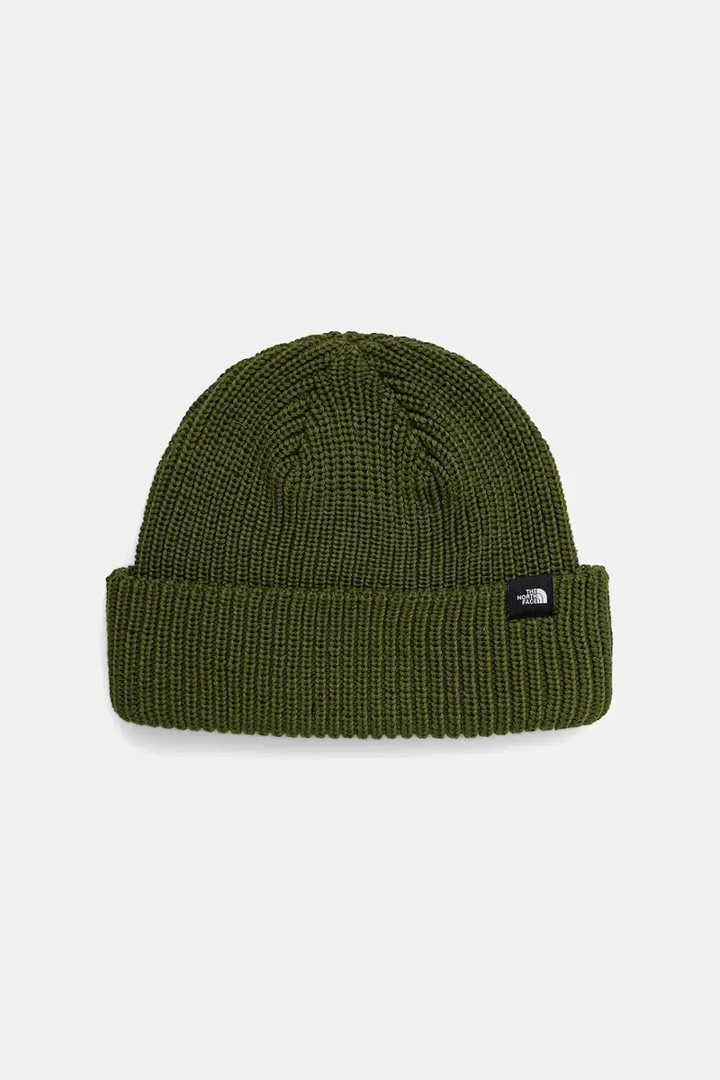 berretto Fisherman Beanie colore verde NF0A55JGBRI1