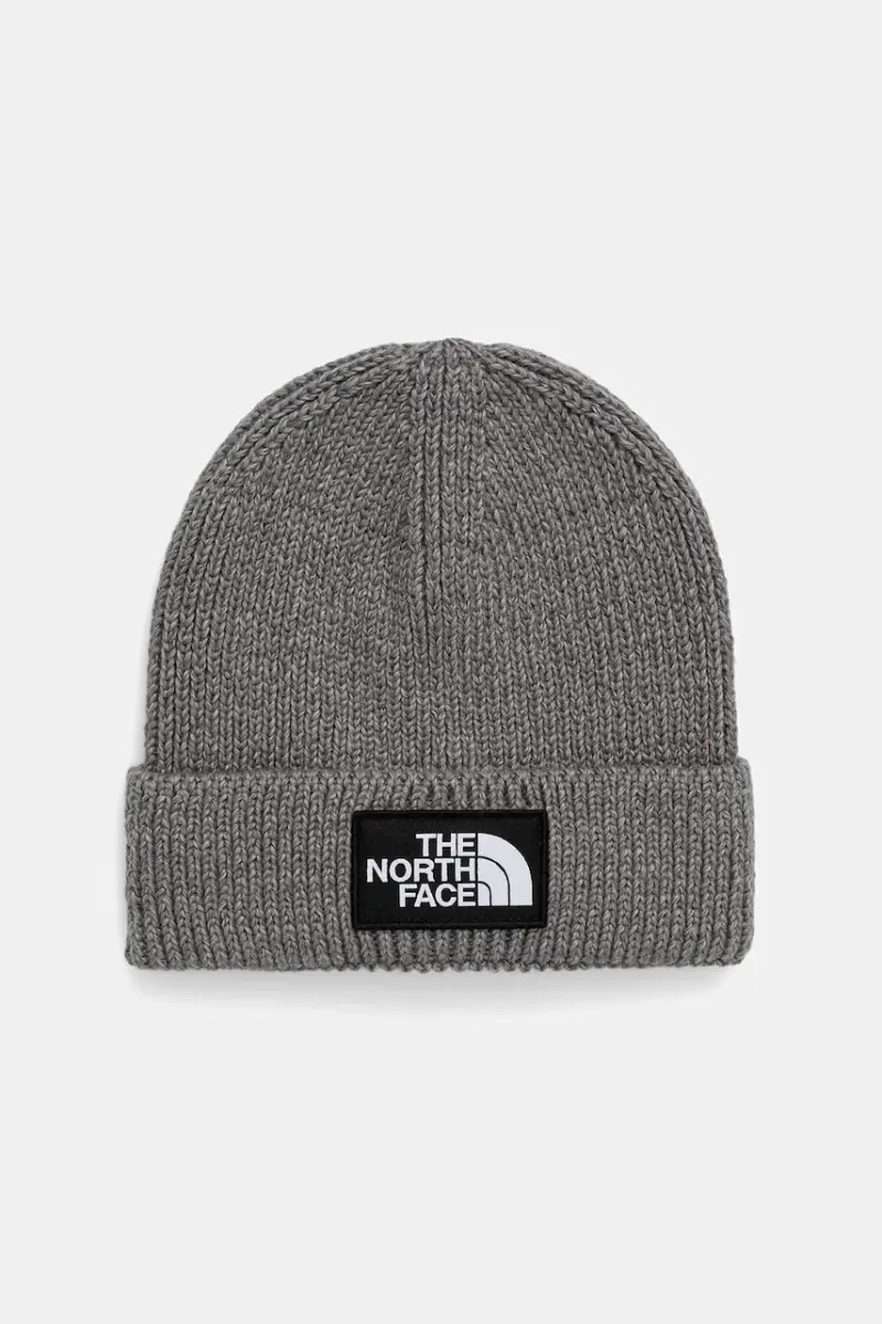 berretto TNF Logo Box colore grigio NF0A8CHEDYY1