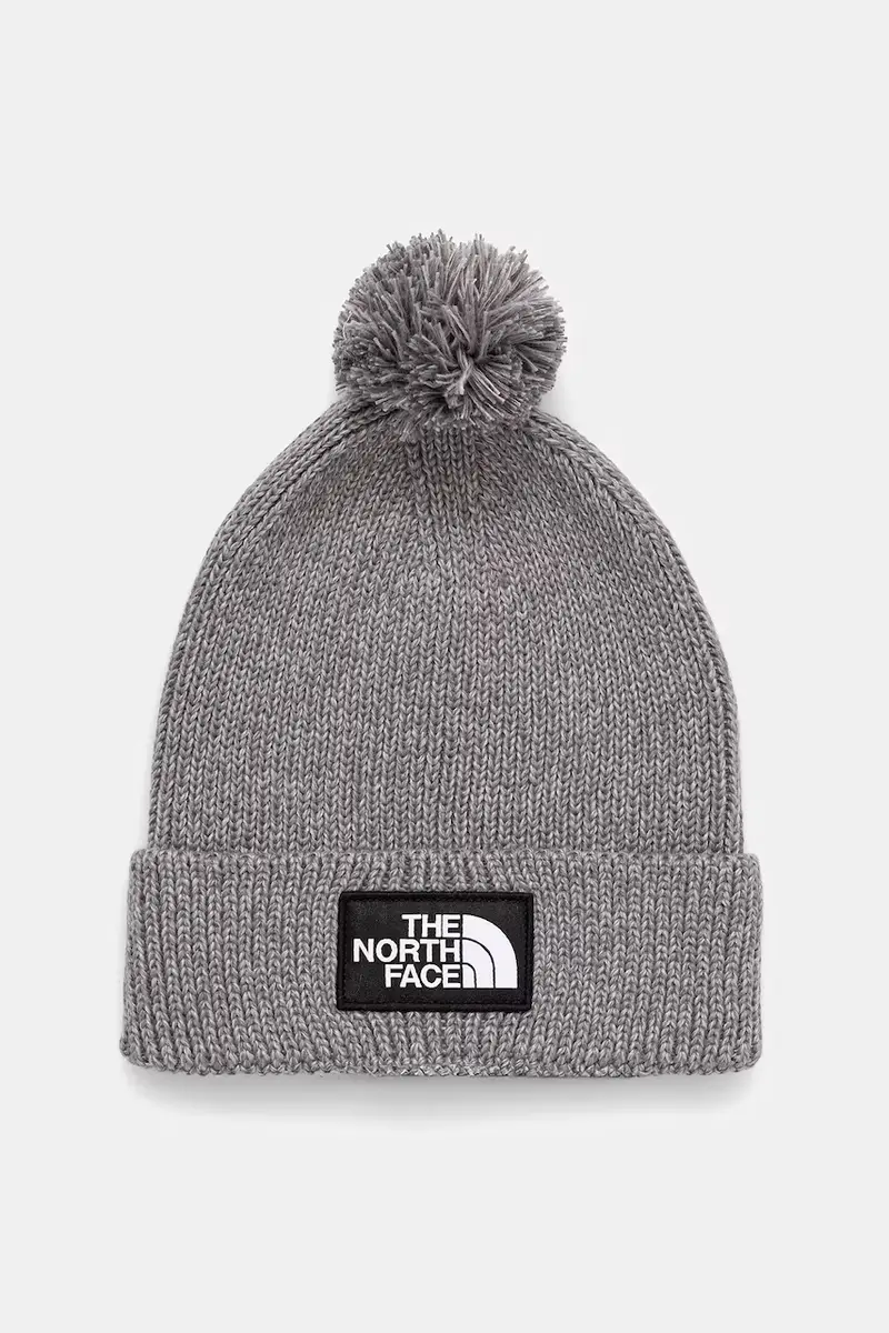 berretto TNF Logo Box colore grigio NF0A8CHFDYY1